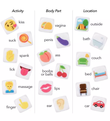Freche Würfel EMOJI GASM x3 – 5/5