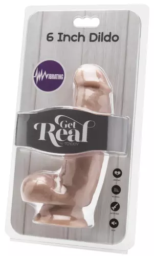 Get Real 13 x 4 cm Vibrating Dildo – 2/2