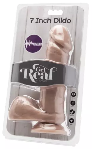Get Real 16 x 4.5 cm Vibrating Dildo – 2/2