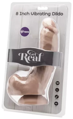 Get Real 17 x 5 cm Vibrating Dildo – 2/2