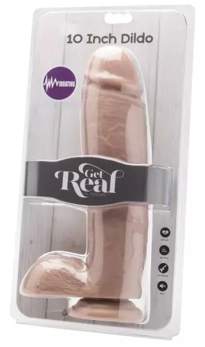 Get Real 22 x 6 cm Vibrating Dildo – 2/2