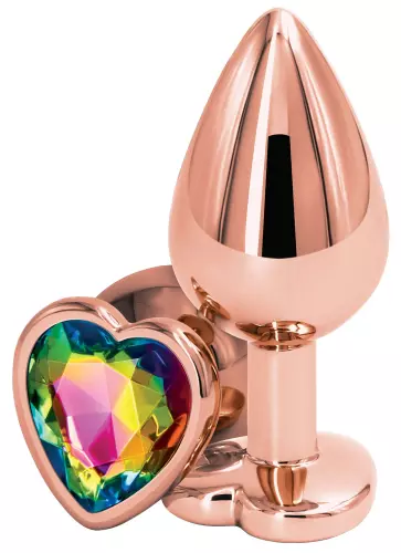Anales Schmuck Heart Rose M 7 x 3,5cm – 1/2