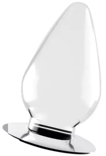 Transparenter Plug Flawless 10 x 5,5 cm – 1/6
