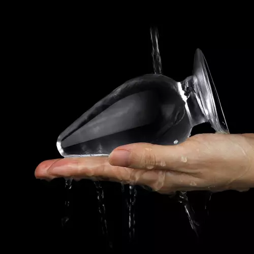 Transparenter Plug Flawless 10 x 5,5 cm – 4/6