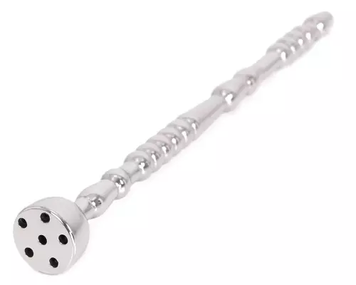 Harnröhren-Stab durchbohrt Shower Head 13cm - Durchmesser 7mm – 3/6