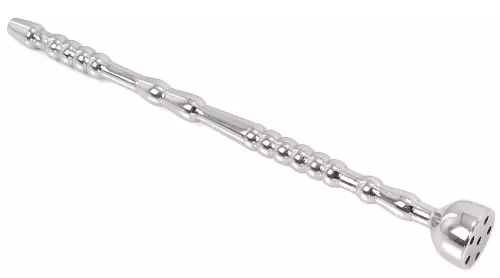 Harnröhren-Stab durchbohrt Shower Head 13cm - Durchmesser 7mm – 5/6