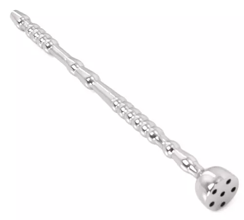 Harnröhren-Stab durchbohrt Shower Head 13cm - Durchmesser 7mm – 6/6