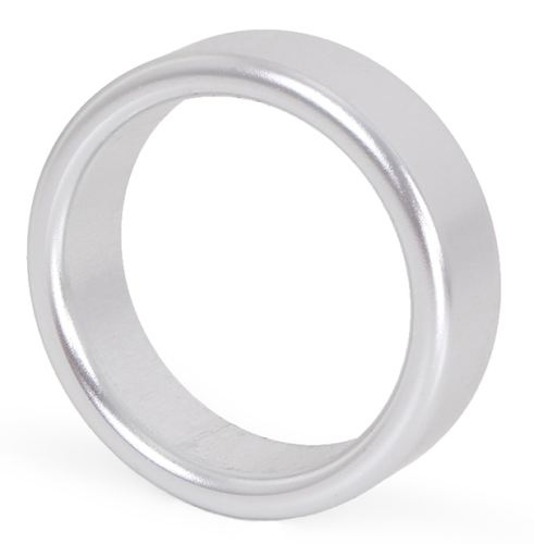 Penisring aus Aluminium Circle 15mm Silber