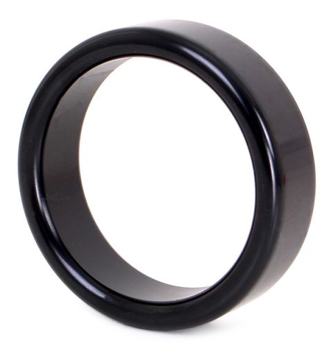 Penisring aus Aluminium Circle 15mm Schwarz