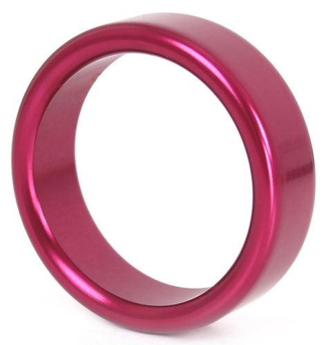 Penisring aus Alu Circle 15mm Violett
