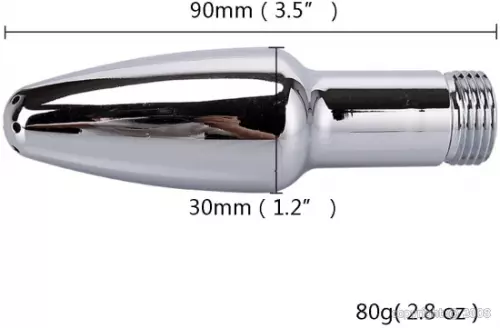Duschaufsatz Enema Alu 9 x 3cm – 3/3