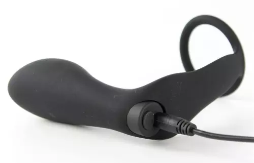 Cock Ring Vibrations-Analplug Ansel 9 x 3 cm - Ring 36mm – 3/5
