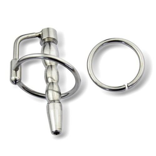 Doorboorde plug 10mm met ring