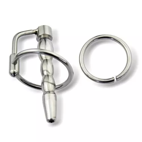 Durchbohrter Plug 10mm mit Ring – 1/6
