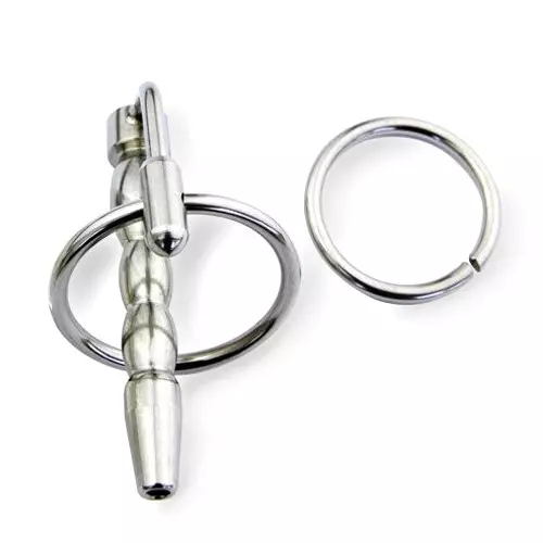Durchbohrter Plug 10mm mit Ring – 2/6