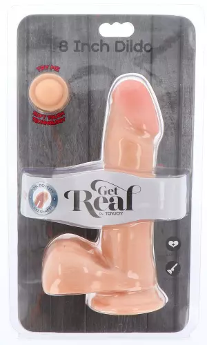 Realistic Dildo with Testicles Get Real Dual Density 16 x 4.5 cm – 2/3