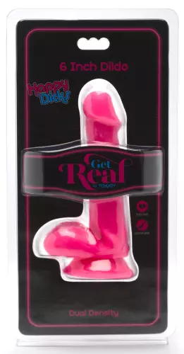 Happy Dick Dildo 12 x 3.3 cm Pink – 2/2