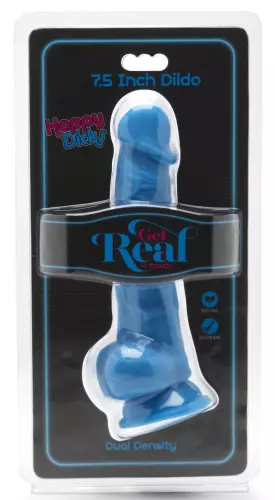 Happy Dick Dildo 14 x 3.8 cm Blue – 2/2