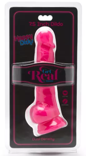 Happy Dick Dildo 14 x 3.8 cm Pink – 2/2