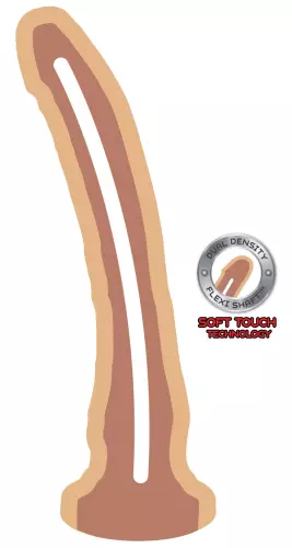 Realistic Dildo Get Real Dual Density 20 x 4 cm – 3/3