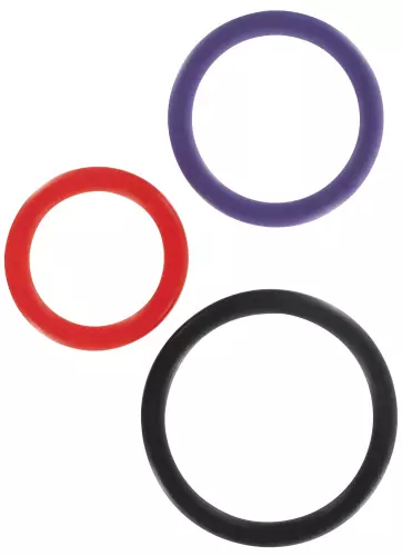 Schmale Cockringe C-Ring Set x3 – 1/2