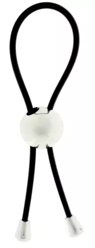 Verstellbarer Cockring Power X Schwarz – 1/2