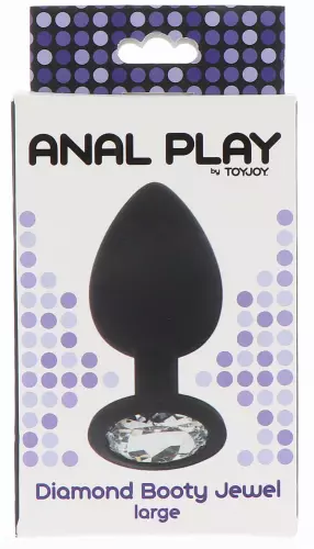 Plug Bijou Diamond Booty L 9 x 4 cm – 2/3