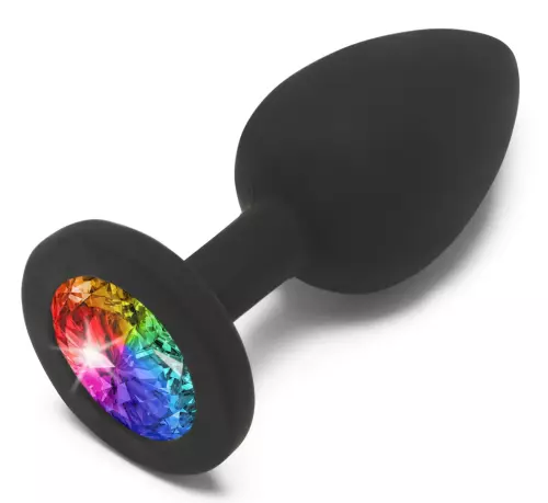 Plug Bijou Rainbow S 6 x 2.8 cm – 1/3