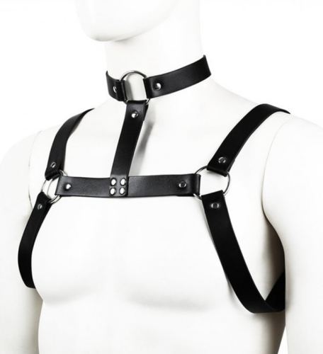 CHEST BELT Harness Black