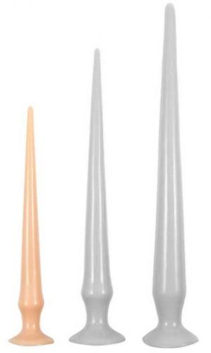 Dildo Tail Flex S 30 x 3.5 cm Flesh