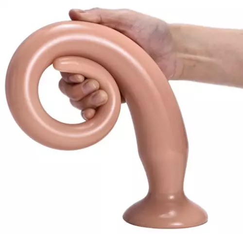 Dildo Tail Flex S 30 x 3.5 cm Fleischfarben – 2/3
