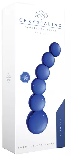 Glass Dildo Planets Blue 18 x 4.3 cm – 2/7