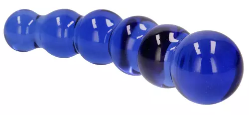Glass Dildo Planets Blue 18 x 4.3 cm – 3/7