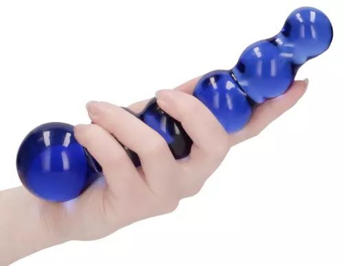 Glass Dildo Planets Blue 18 x 4.3 cm – 6/7