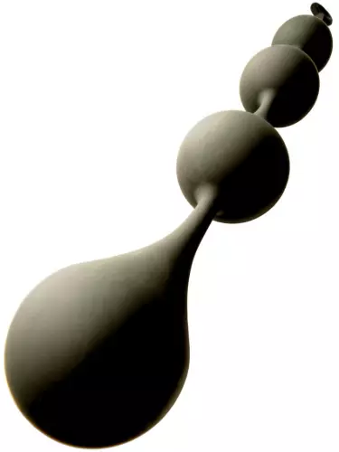 Analperlen aus Silikon Drops XL 55 x 6 cm – 6/7