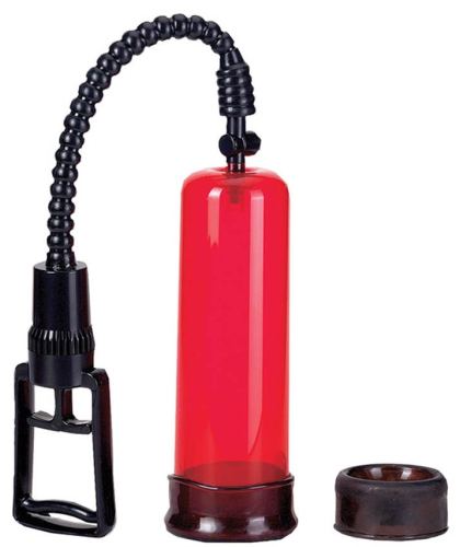 Penis Pump Air Control Red 20 x 6.5 cm
