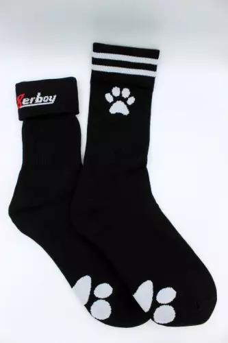 Schwarze Socken Sk8erboy Puppy Socks – 7/12