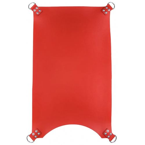 4-Point Red Leather Sling