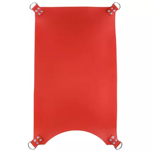 Leder-Sling 4-Punkt Rot – 1/4
