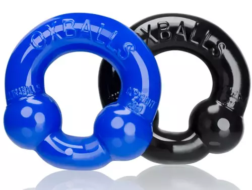 Cockrings-Set Ultraballs Oxballs Schwarz-Blau – 1/9