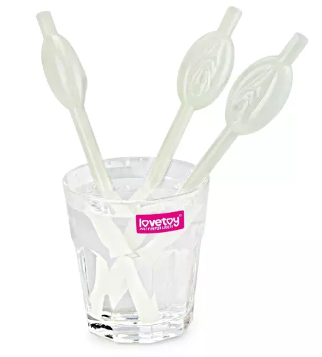 Fosforescerende rietjes Vulva x9 – 5/6
