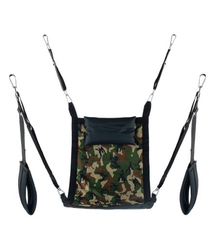 Rectangle fabric sling - Complete set Camouflage
