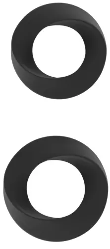 Set aus 2 Silikon-Cockrings SONO – 2/7