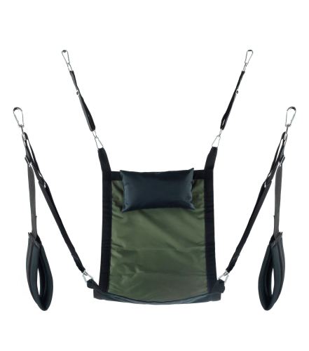 Rectangle fabric sling - Complete set Khaki