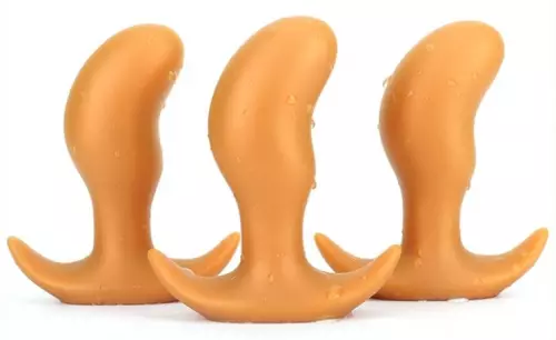 Analplugg Pods M 12 x 4,5cm Orange – 5/6