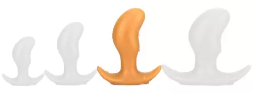 Analplugg Pods L 15 x 5,5cm Orange – 1/6