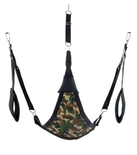 Triangle fabric sling - Complete set Camouflage