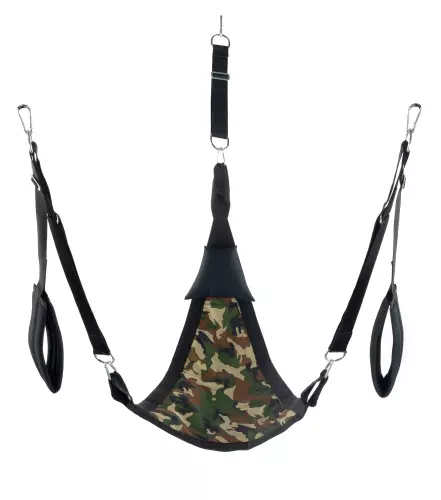 Sling aus Stoff Dreieck - Komplettset Tarnung – 1/3
