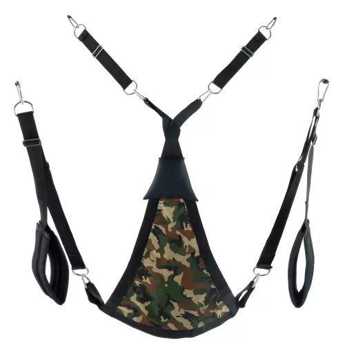 Sling aus Stoff Dreieck - Komplettset Tarnung – 2/3