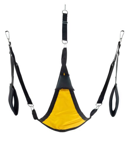 Triangle fabric sling - Complete set Yellow